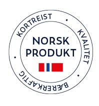 Symbol for norsk produkt. Grafikk.
