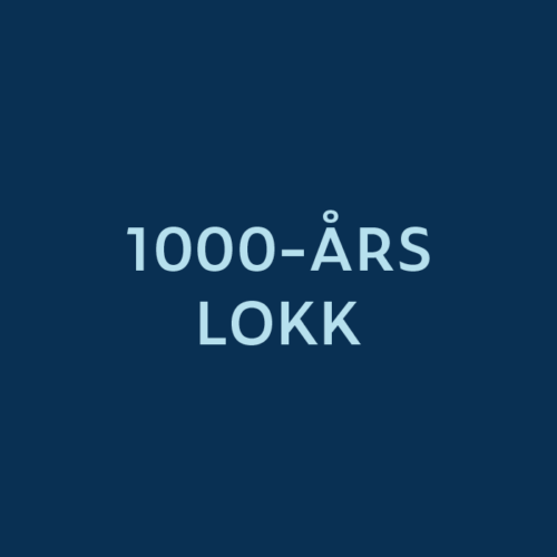 Kategoribilde for 1000-års lokk. Illustrasjon.