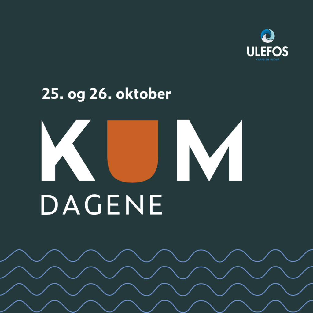 Banner for Kumdagene 25. og 26. oktober 2023. Grafikk.
