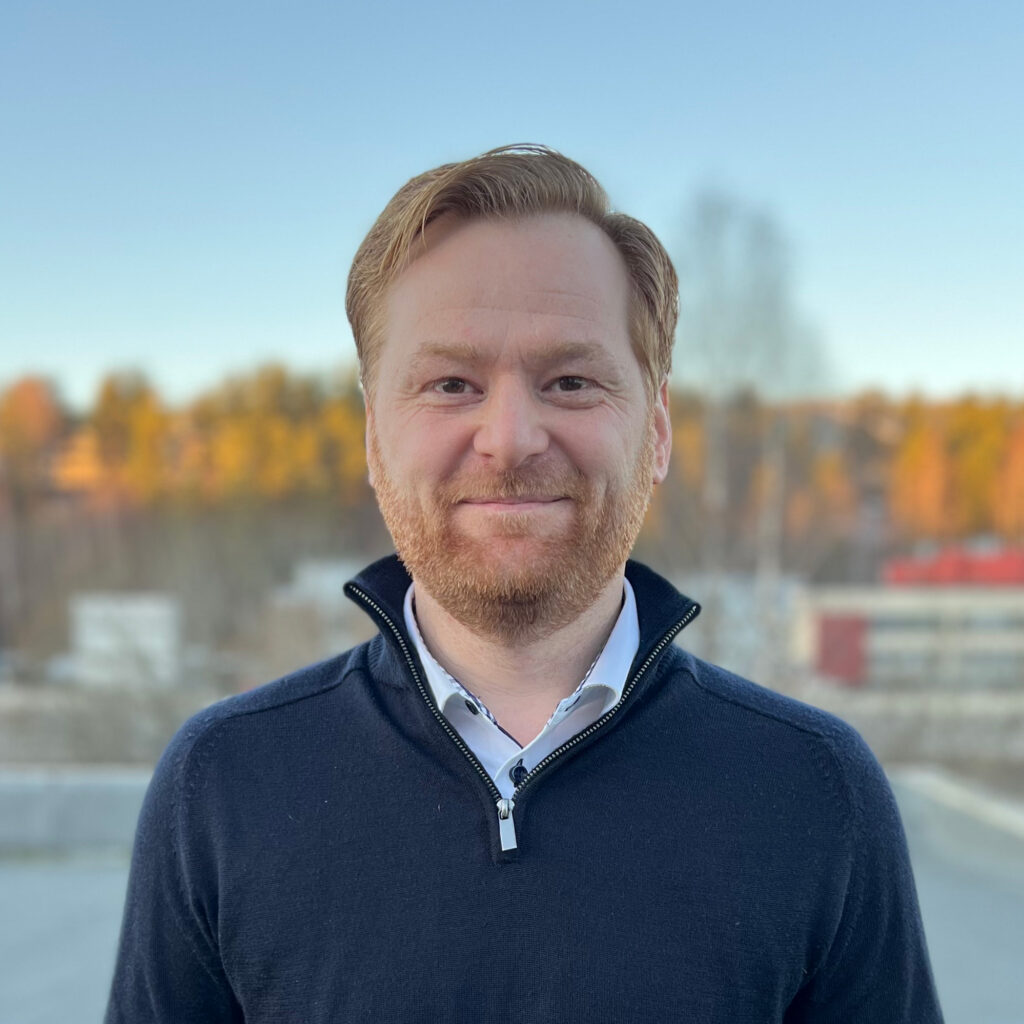 Portrett av Christian Bringsli, distriktsansvarlig. Foto.