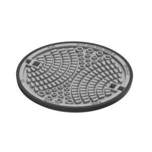 Ulefos Gull kumlokk 650 Svart drenerende spetthull UTP