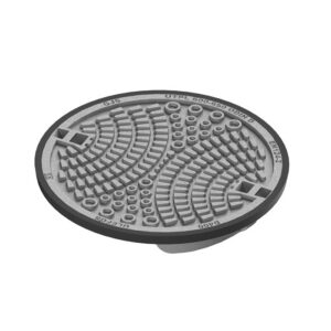 Ulefos Gull kumlokk 650 Svart drenerende spetthull UTPL