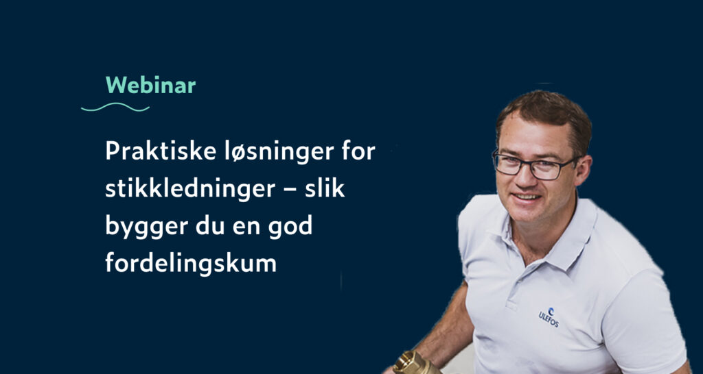 Banner for webinar om fordelingskummer. Grafikk.
